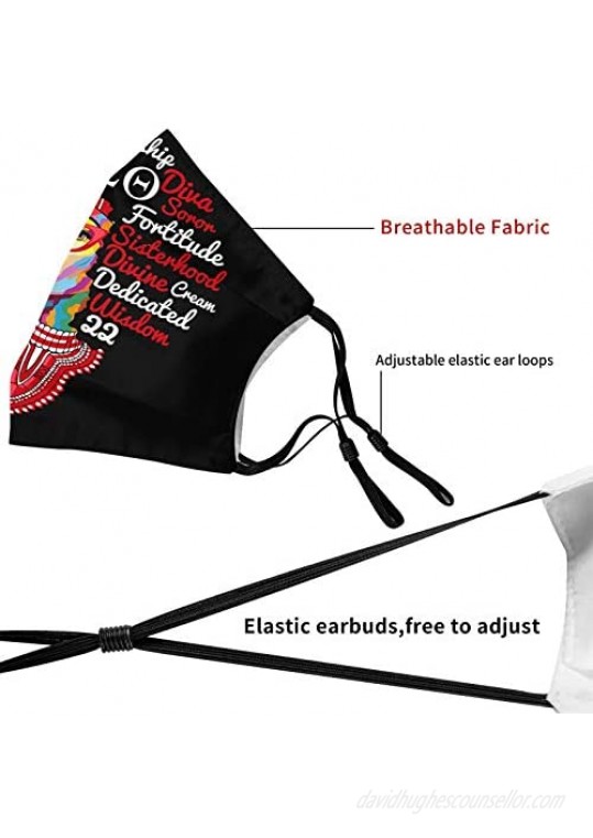 4pcs Delta Sigma Theta Face Mask Breathable Fashion Balaclavas Reusable Scarf Dustproof Adjustable Washable Bandana