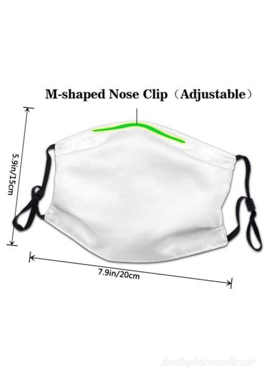 Cloth Face Mask With Filter Pocket Washable Face Bandanas Balaclava Dust-Proof Reusable Fabric Mask For Men Women