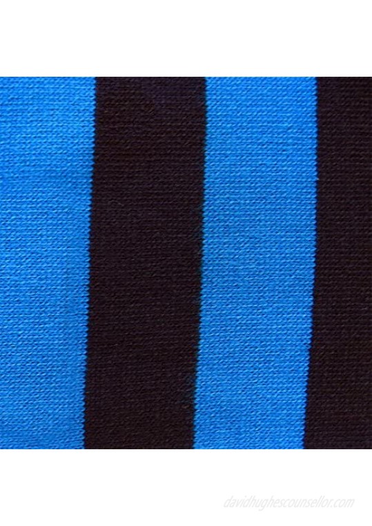 TrendsBlue Premium Soft Knit Striped Scarf