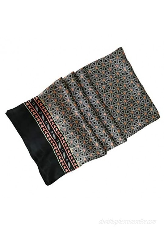 YSSP 63 x 11 Man's 100 Pure silk scarf wrap Accessory neckwear gift