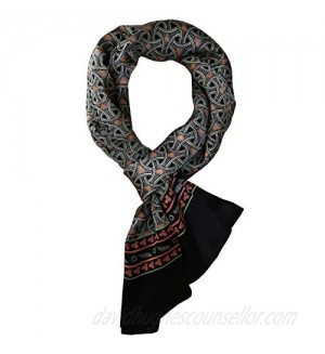YSSP  63" x 11" Man's 100 Pure silk scarf wrap Accessory neckwear gift