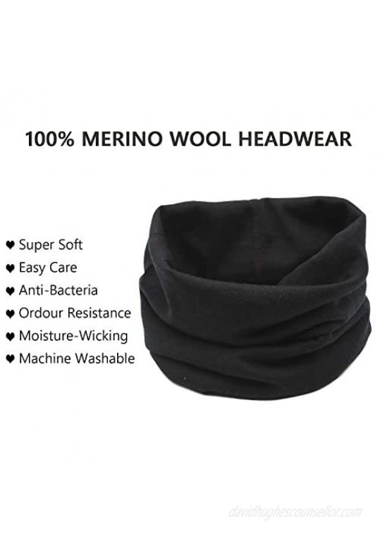Merino Wool Neck Gaiter Lightweight Wool Neck Warmer Soft Merino Gaiter Mask