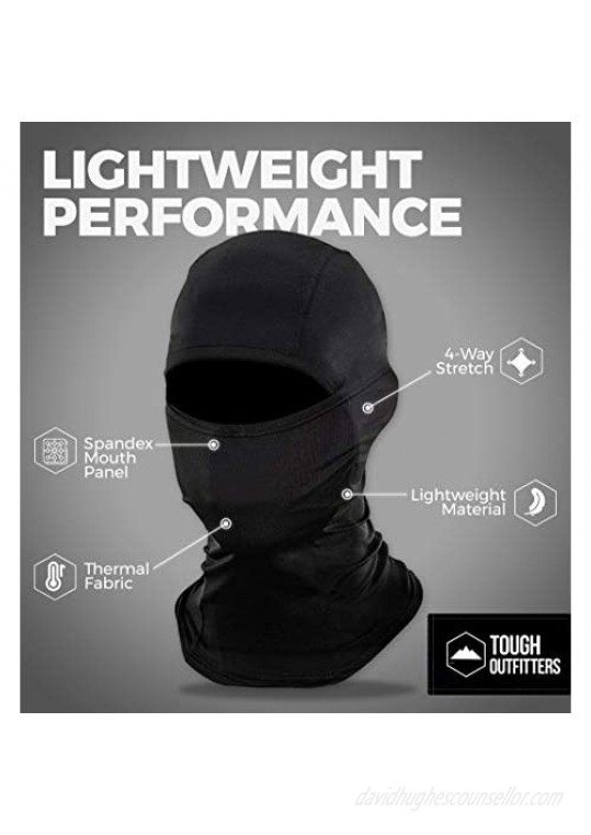 Balaclava Ski Mask - Winter Face Cover for Men & Women - Cold Weather Snow Gear for Motorcycle Riding Skiing & Snowboarding