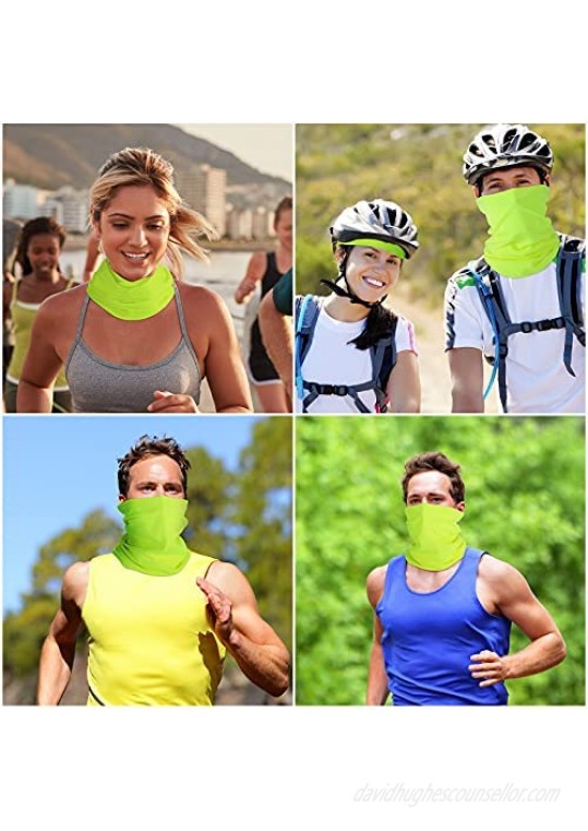 Face Cover Scarf UV Protection Neck Gaiter Scarf Sunscreen Breathable Bandana