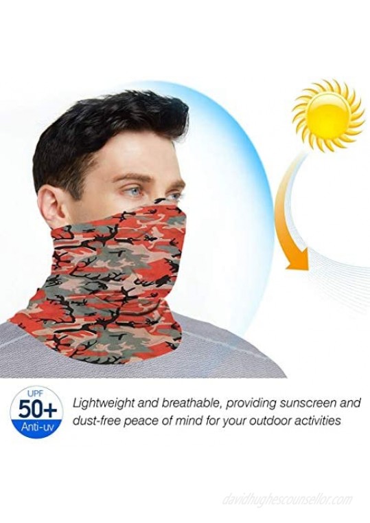 Huadea 14 PCS Sun UV Face Scarf Cover Mask Bandana Headband