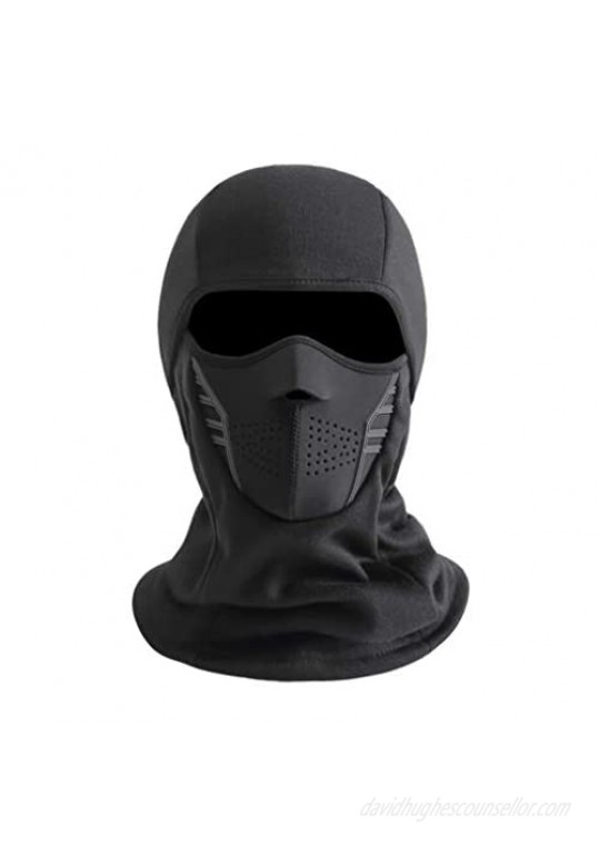 IRELIA Winter Windproof Fleece Ski Mask Balaclava Headwear Motorcycle Thermal Face Mask Bandanas