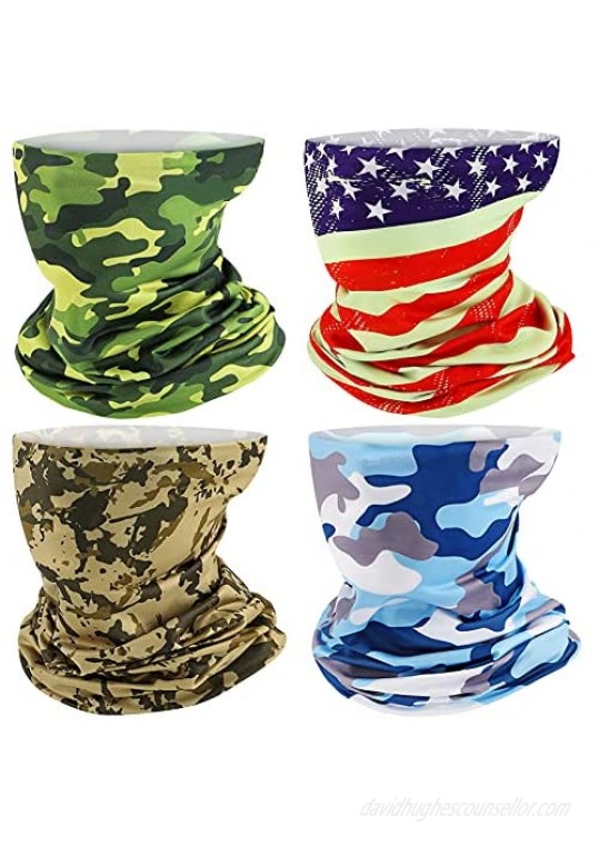 Neck Gaiter  Face Cover Mask Bandana for Sports Fishing Cycling Motorcycle Festival Outdoors  Sun UV Dust Wind Protection