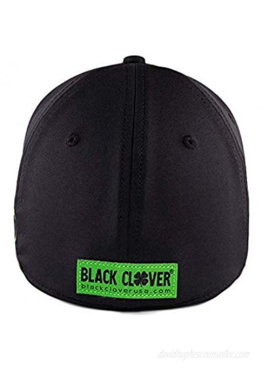Black Clover Men's Premium Clover 51 Cap Black/Lime