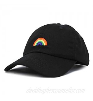 DALIX Rainbow Baseball Cap Womens Hats Cute Hat Soft Cotton Caps