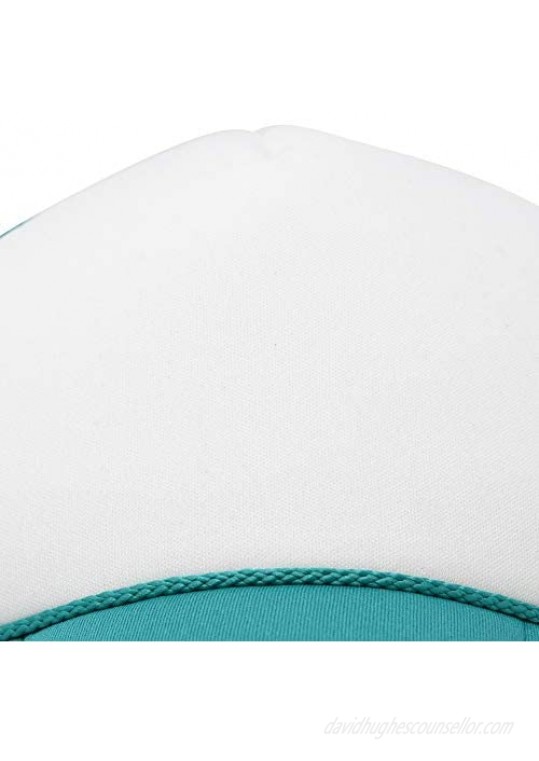 DALIX Two Tone Trucker Hat Summer Mesh Cap with Adjustable Snapback Strap