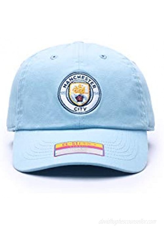 Fan Ink Manchester City Bambo Classic Hat - Light Blue One Size