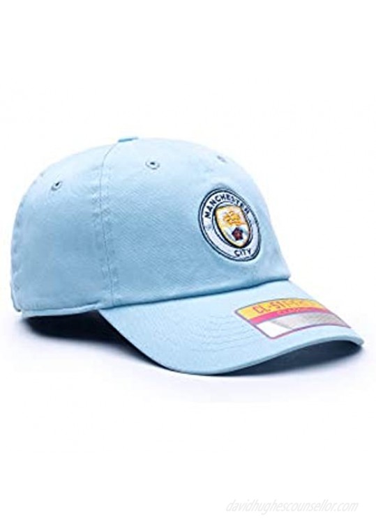 Fan Ink Manchester City Bambo Classic Hat - Light Blue One Size