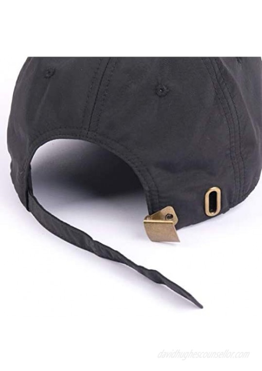 Zylioo Oversize XXL Summer Baseball Cap Quick Dry Breathable Dad Hat Adjustable Buckle Large Hat for Big Heads 23.5-25.5