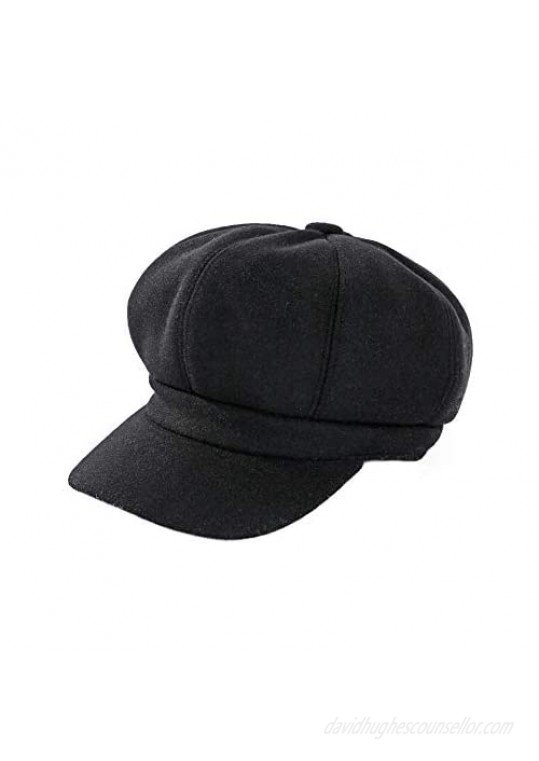 PHABULS Womens Hat Classic Style Solid Color Hats & Caps for Women and Girls