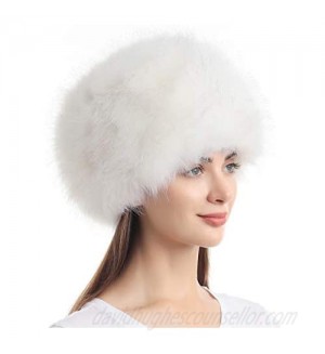 Soul Young Women's Winter Faux Fur Cossak Russian Style Hat