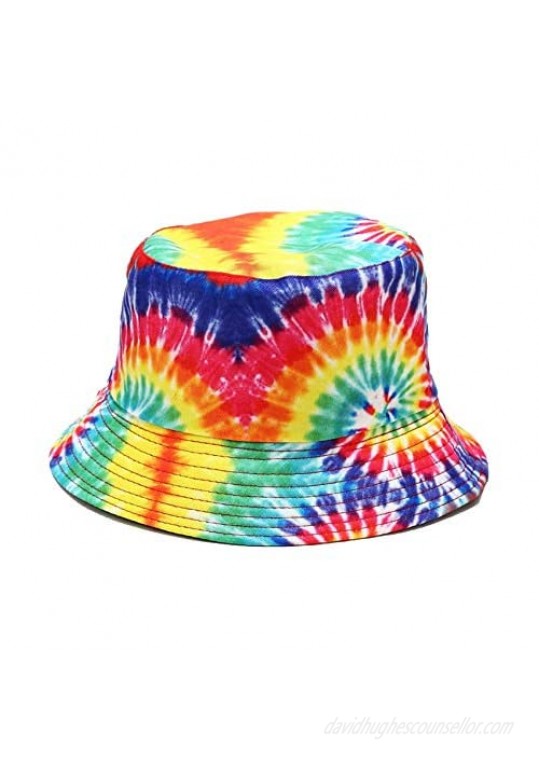 Bucket Hat Fishing Hat Soft Unisex Sun Cap for Hiking Camping Traveling Avocado