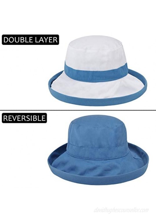 Tirrinia Bucket Hats for Women | UPF 50+ Sun Protection Cap for Garden Beach Travel and Outdoor