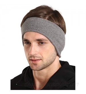 Ear Warmer Headband - Winter Fleece Ear Cover for Men & Women - Warm & Cozy Cold Weather Ear Muffs for Running & Cycling