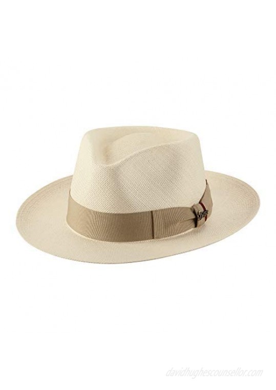 Bullhide Founder Casual Genuine Panamas 2 1/2" Brim Hat In Natural Large