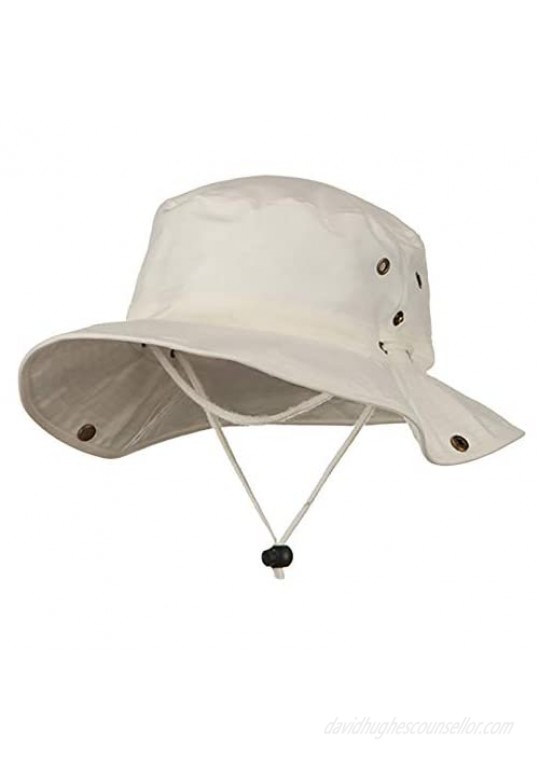 Extra Big Size Brushed Twill Aussie Hats for Big Head