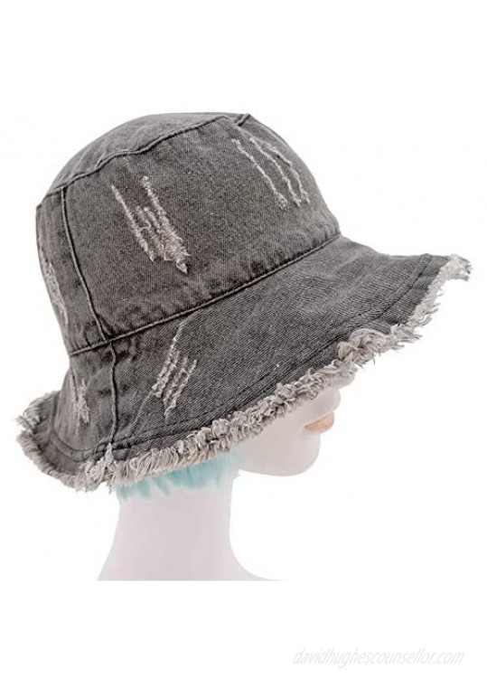 lanxjoyss Adults Cotton Bucket Hat Beach Unisex Print Wear Bucket Hat for Men Women Teens Sun hat Fishing Fisherman Festival