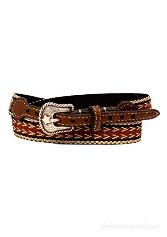 M&F Western 204502 0.625 in. Ribbon Hats Bands44; Brown