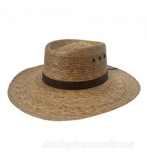 San Andreas Exports  Angel Eyes Wide Brim Hat Handmade from Coconut Palm Leaves