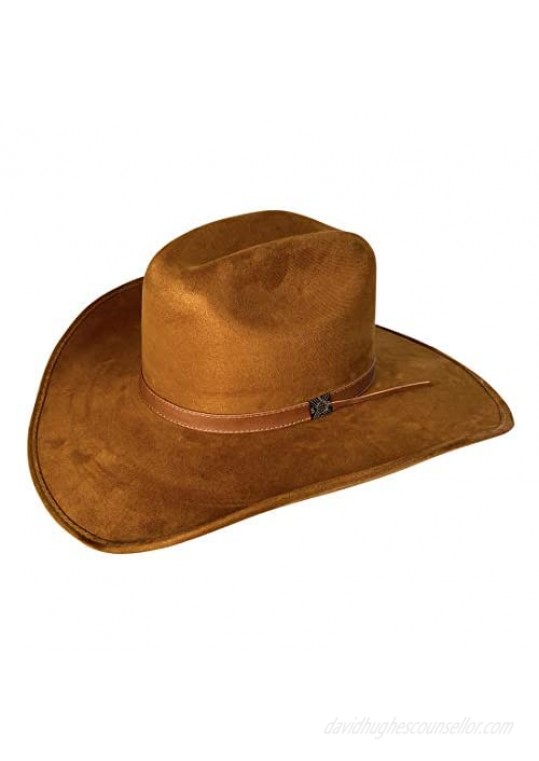 San Andreas Exports  Wide Brim Cowboy Hat Handmade from 100% Oaxacan Suede