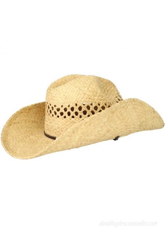 San Diego Hat Company Women's Soft Toyo Paper Cowboy Hat