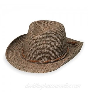 Wallaroo Hat Company Women’s Hailey Cowboy Hat – Raffia  Modern Cowboy  Designed in Australia