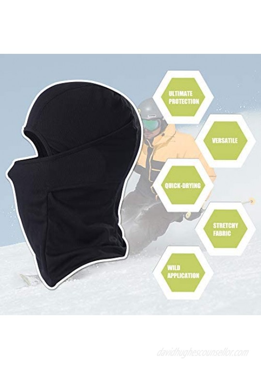 Balaclava Face Mask Adjustable Windproof UV Protection Hood