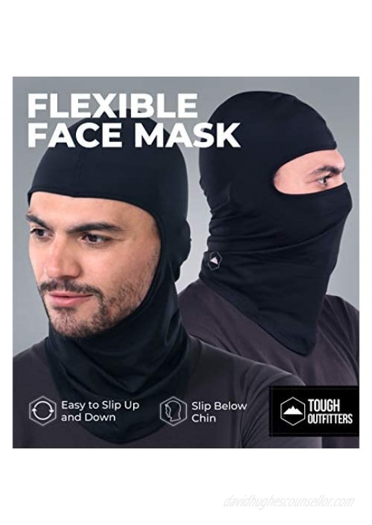 Balaclava Ski Mask - Cold Weather Face Mask for Men & Women - Windproof Hood Snow Gear for Motorcycle Riding & Winter Sports