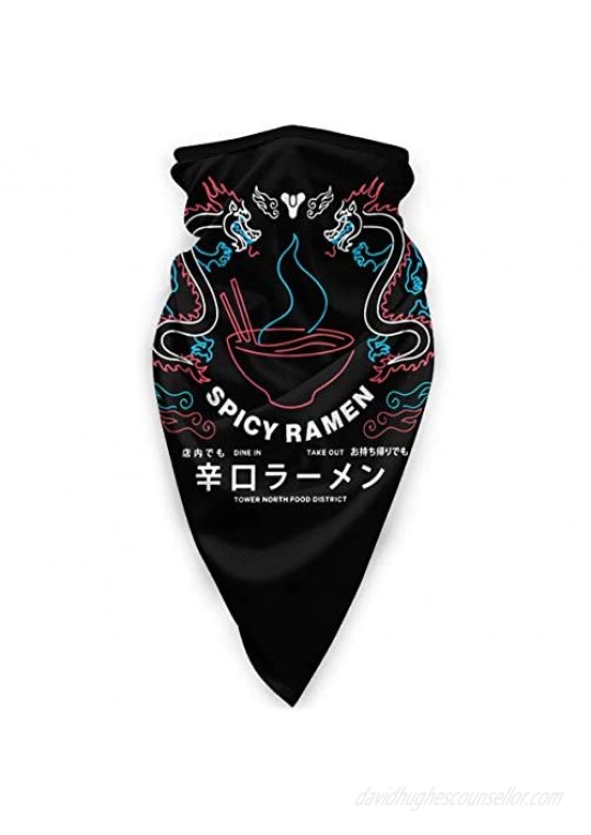 Destiny 2 Face Cover Windproof Sports Mask Multifunction Bandana Headwear Tube Mask Outdoor Balaclava Black