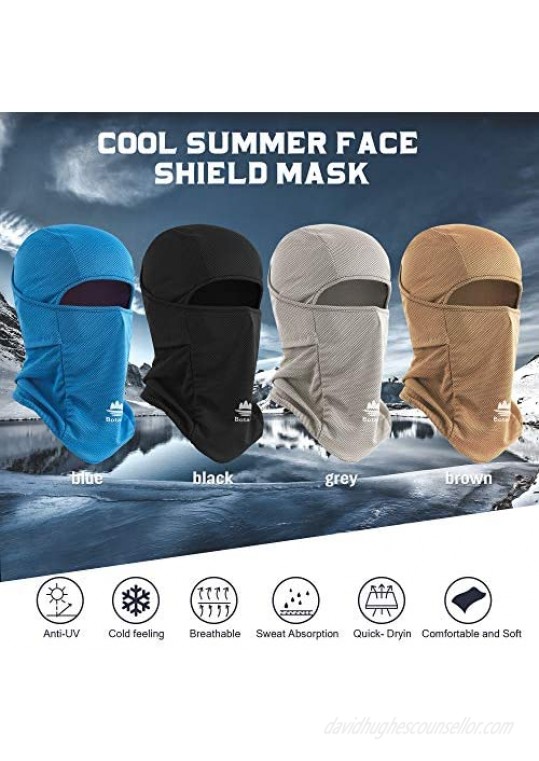 EXski Balaclava Face Mask Breathable Sun Protection Cooling for Cycling Running Men Women