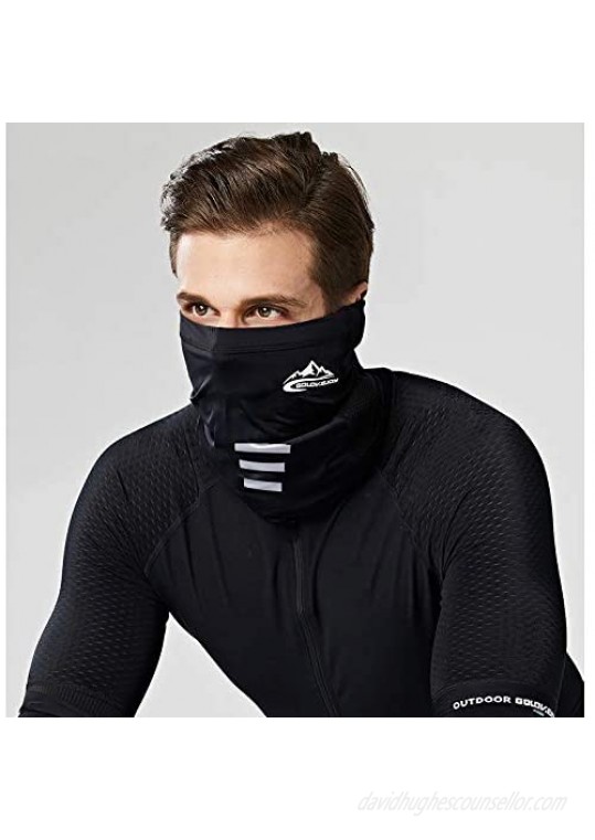 Headband 12 in 1 Multifunctional Face Mask Anti Dust Wind UV Sun Neck Headwear Motorcycle for Women Men Face Scarf Bandana