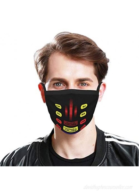 Knight Rider Dashboard Kitt Outdoor Mask Anti-Dust Suitable Adult Men Women Bandana