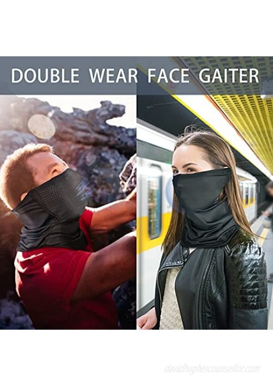Neck Gaiter Face Coverings for Men Summer Sun Dust Protection