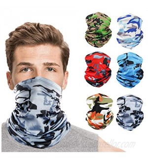 Neck Gaiter UV Protection Face Cover Bandana Face Neck Scarf Balaclava Headwear