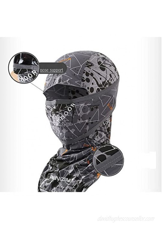 Outdoor Cooling Balaclava Full Face Mask Neck Gaiter Bandana Motorcycle Hiking Fishing