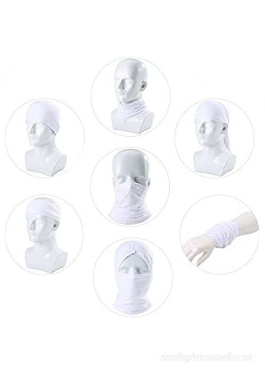 SAITAG Neck Gaiter Sun Protection Breathable Elastic Face Scarf Mask for Hot Summer Cycling Hiking Fishing