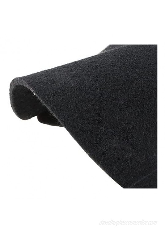 Urban CoCo Women's Foldable Wide Brim Felt Bowler Fedora Floopy Wool Hat