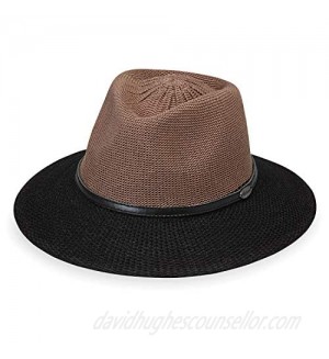 Wallaroo Hat Company Women’s Monroe Fedora – UPF 50+  Modern Style  Designed in Australia