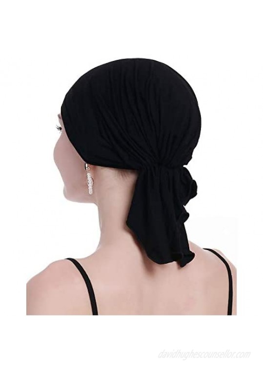 osvyo Bamboo Chemo Headscarf for Women Hair Loss - Cancer Slip On Headwear Turbans Sealed Packaging