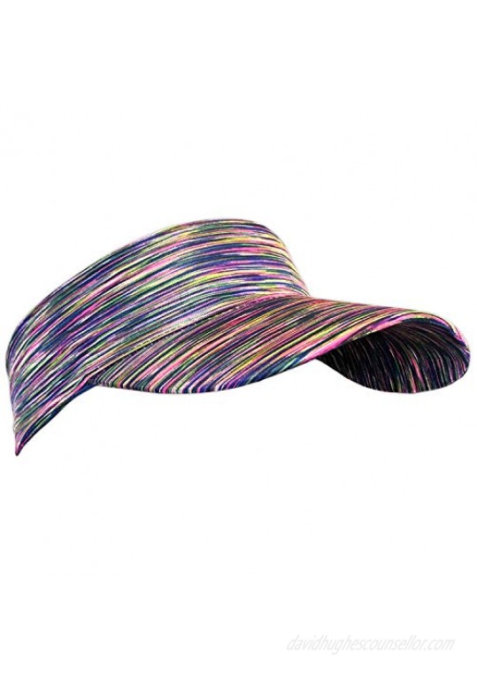 Scunci Sporty Visor Headwrap  Super stretchy and comfy  One Size  Assorted Colors (1-Count)