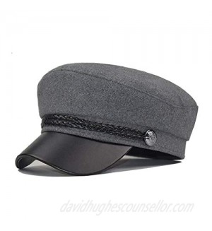 AIBEARTY Women Yacht Captain Sailor Hat Newsboy Hat Cap Visor Beret Hat