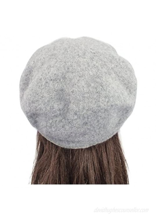Dahlia Women's Newsboy Cap - Wool Lined Winter Hat Belt w/Plaid Visor