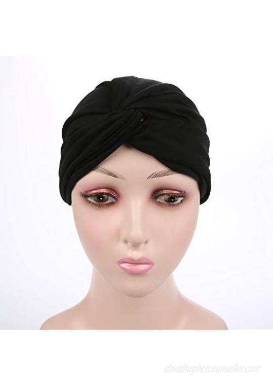 beauty YFJH Chemo Sleep Turban Headwear Scarf Beanie Cap Hat for Cancer Patient Hair Loss