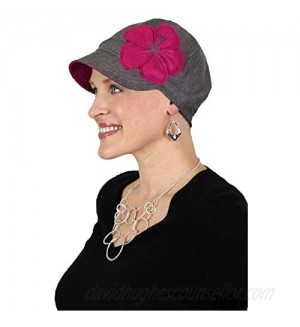 Chemo Hats for Women Cancer Headwear Head Coverings Cute Baseball Caps Soft and Stretchy Cotton