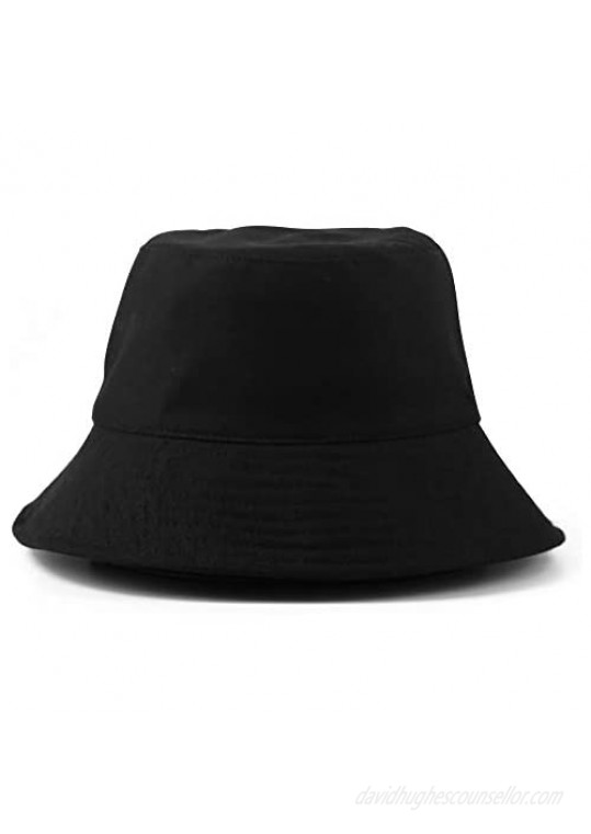 Bucket Hats for Women Sun Beach Hat Teens Girls Wide Brim Summer Fisherman's Caps UPF 50+