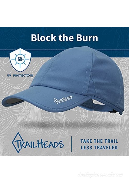 TrailHeads Women's Running Hat with UV Protection | UPF 50 Hats | Summer Hats for Women | Outdoor Hats